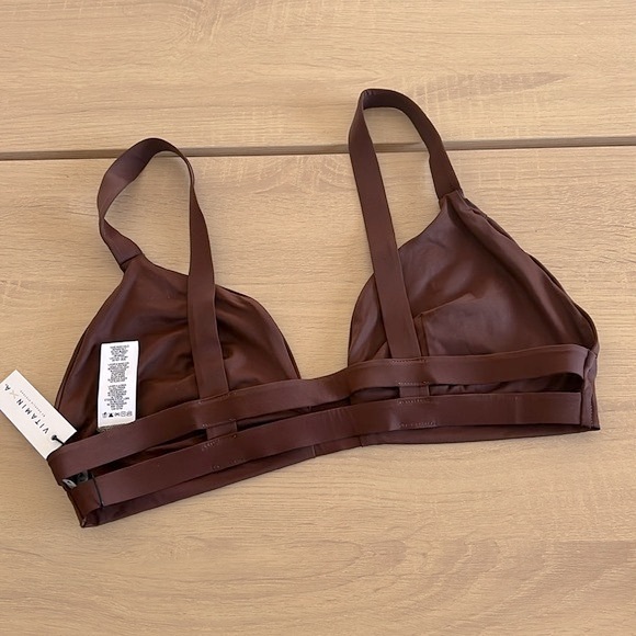 NWT Vitamin A Side Tie Leopard Bikini Set - Picture 2 of 8